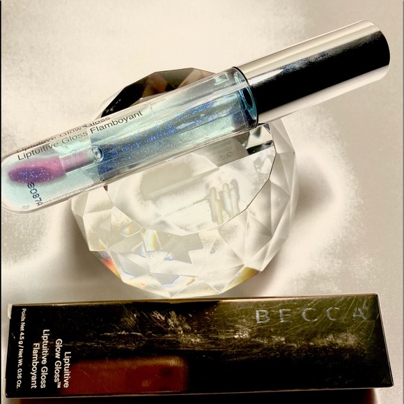 BECCA Lip Gloss Liptuitive Glow Gloss flamboyant made in Japan - Picture 5 of 6
